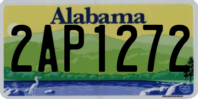 AL license plate 2AP1272