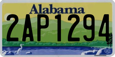 AL license plate 2AP1294
