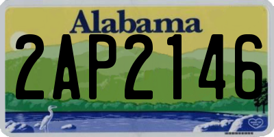 AL license plate 2AP2146