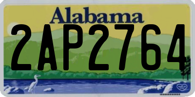 AL license plate 2AP2764