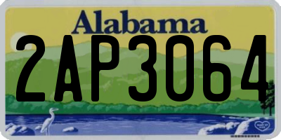 AL license plate 2AP3064