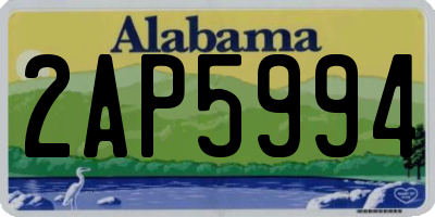 AL license plate 2AP5994