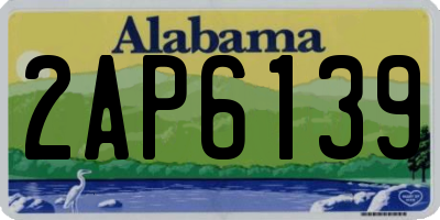 AL license plate 2AP6139
