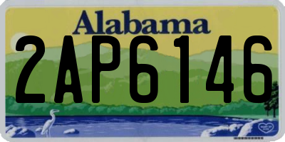 AL license plate 2AP6146