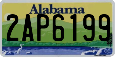 AL license plate 2AP6199