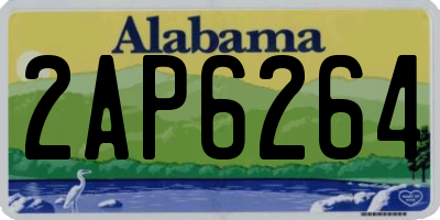 AL license plate 2AP6264