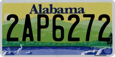 AL license plate 2AP6272