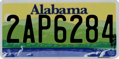 AL license plate 2AP6284