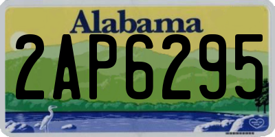 AL license plate 2AP6295