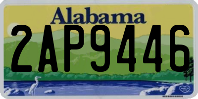 AL license plate 2AP9446