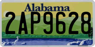 AL license plate 2AP9628
