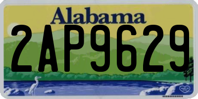 AL license plate 2AP9629
