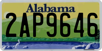 AL license plate 2AP9646