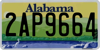 AL license plate 2AP9664