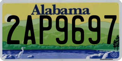 AL license plate 2AP9697