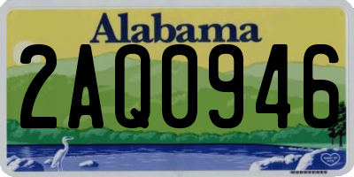 AL license plate 2AQ0946