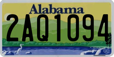 AL license plate 2AQ1094