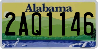 AL license plate 2AQ1146