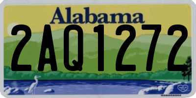 AL license plate 2AQ1272