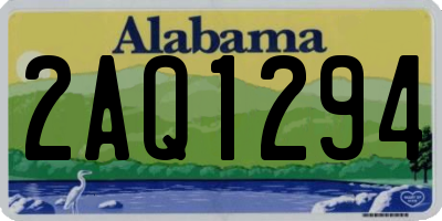 AL license plate 2AQ1294