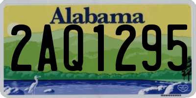 AL license plate 2AQ1295