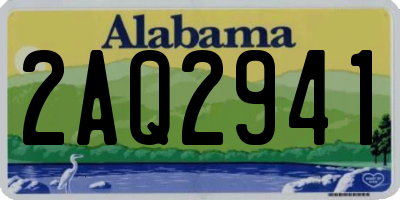 AL license plate 2AQ2941
