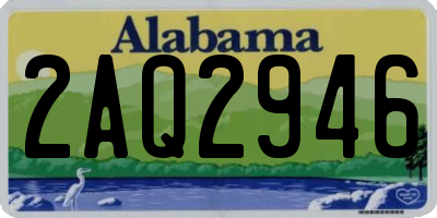 AL license plate 2AQ2946