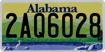 AL license plate 2AQ6028