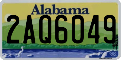 AL license plate 2AQ6049
