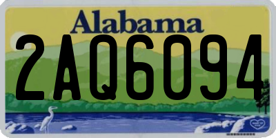 AL license plate 2AQ6094