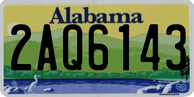 AL license plate 2AQ6143