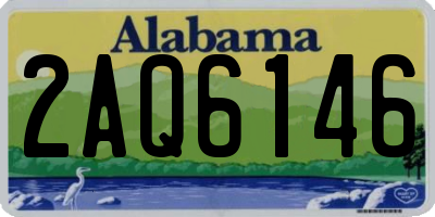 AL license plate 2AQ6146