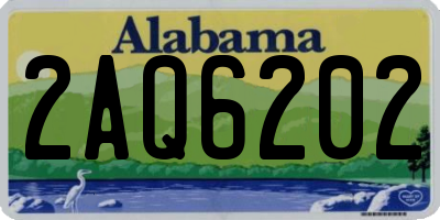 AL license plate 2AQ6202