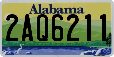 AL license plate 2AQ6211