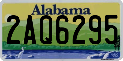 AL license plate 2AQ6295