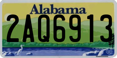AL license plate 2AQ6913