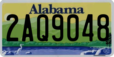 AL license plate 2AQ9048