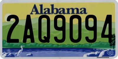AL license plate 2AQ9094