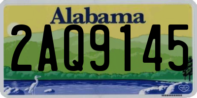 AL license plate 2AQ9145