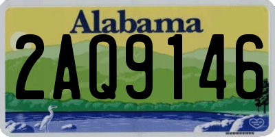 AL license plate 2AQ9146