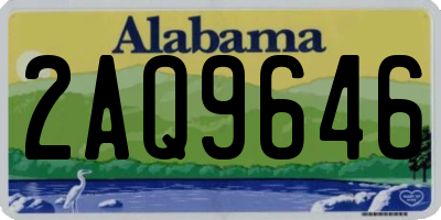 AL license plate 2AQ9646
