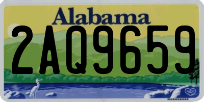 AL license plate 2AQ9659
