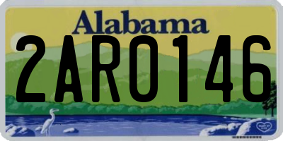 AL license plate 2AR0146