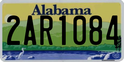 AL license plate 2AR1084