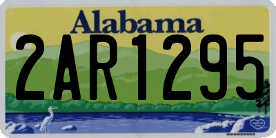 AL license plate 2AR1295