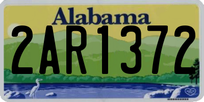 AL license plate 2AR1372