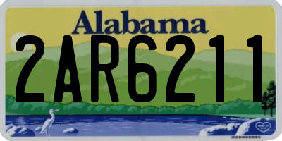 AL license plate 2AR6211