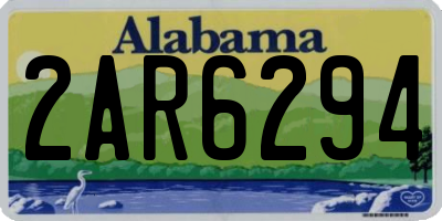 AL license plate 2AR6294