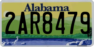AL license plate 2AR8479