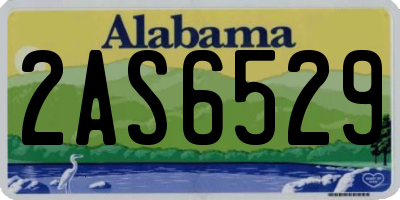 AL license plate 2AS6529